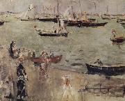 Berthe Morisot Isle of Wight oil painting